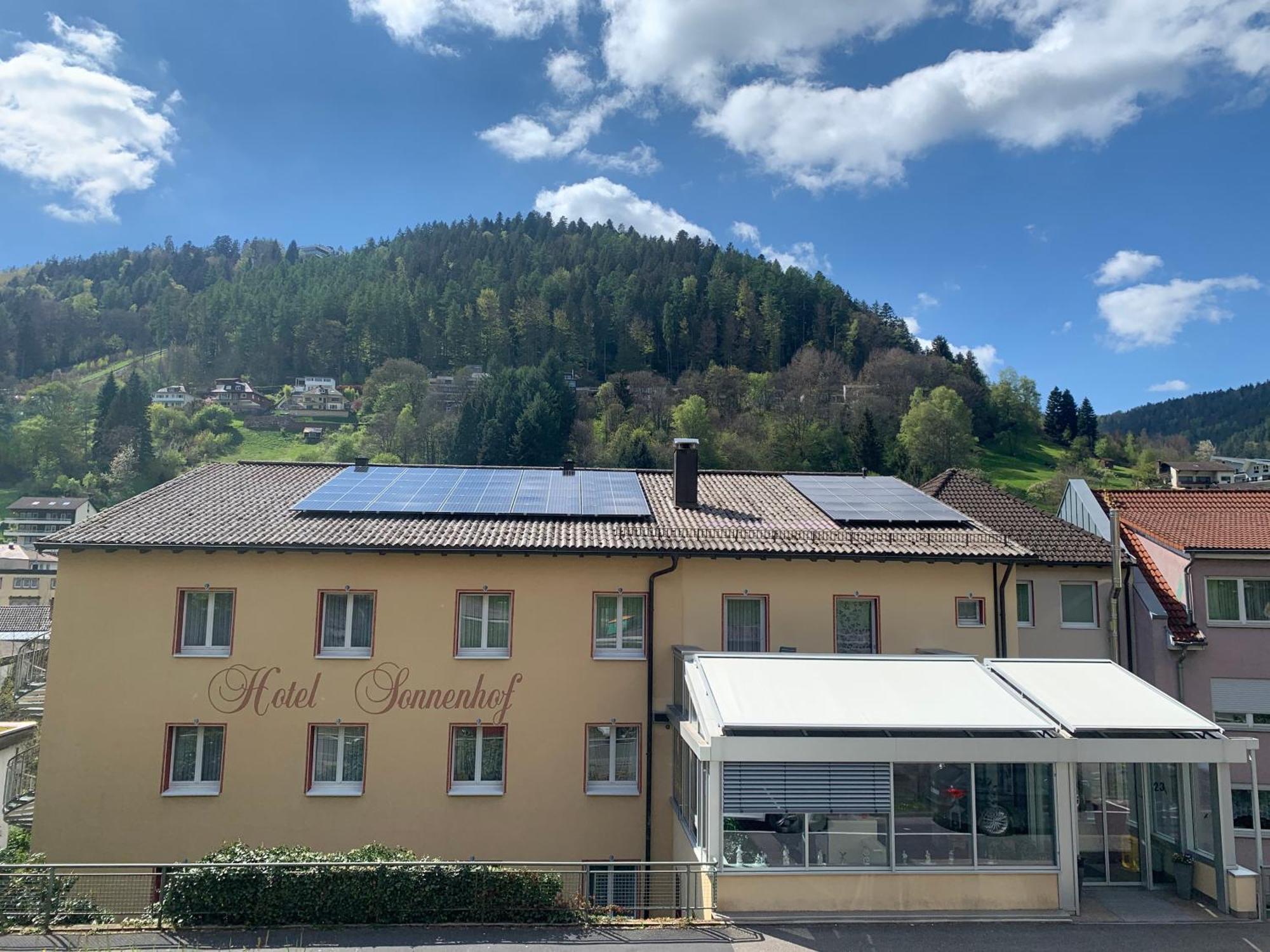 Hotel Sonnenhof Bad Wildbad Exterior foto
