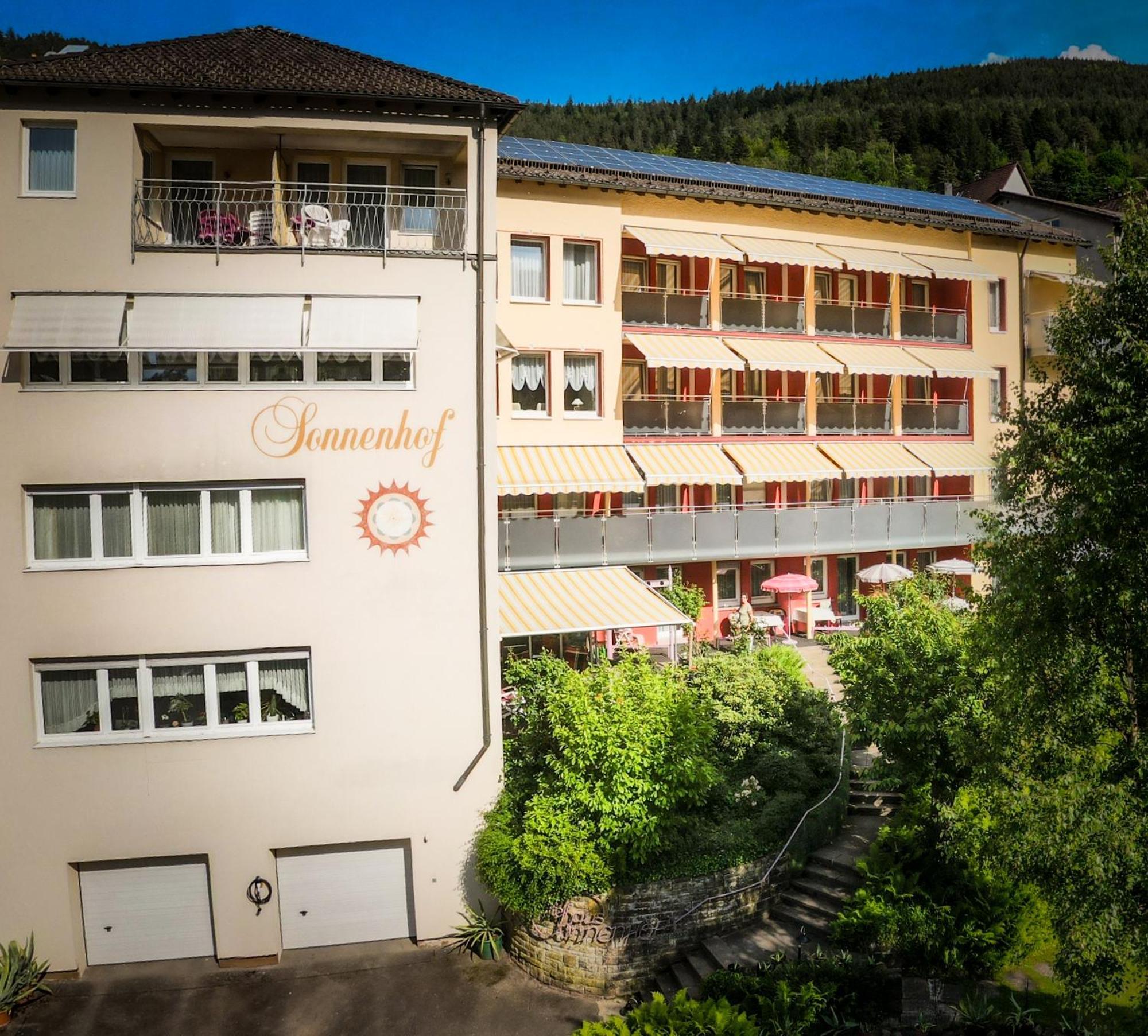 Hotel Sonnenhof Bad Wildbad Exterior foto